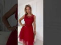 Abendkleid CATHERINA 522-3 rot
