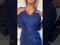 Etui-Damenkleid 170-15 dunkelblau